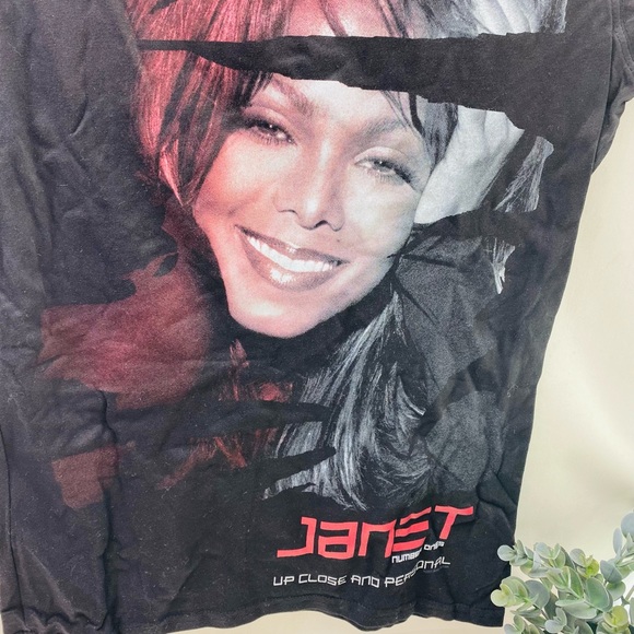 Authentic Janet Jackson up close and personal Black t shirt concert 2011 - Picture 10 of 11